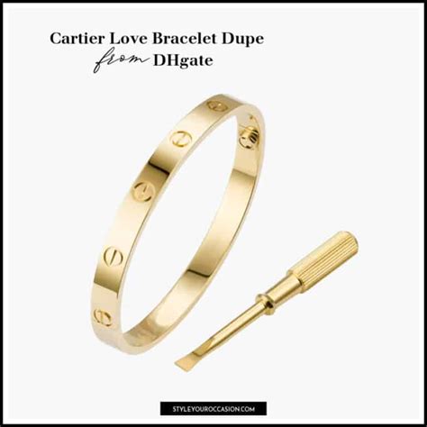 cartier love bracelet dupe real gold|copy of cartier love bracelet.